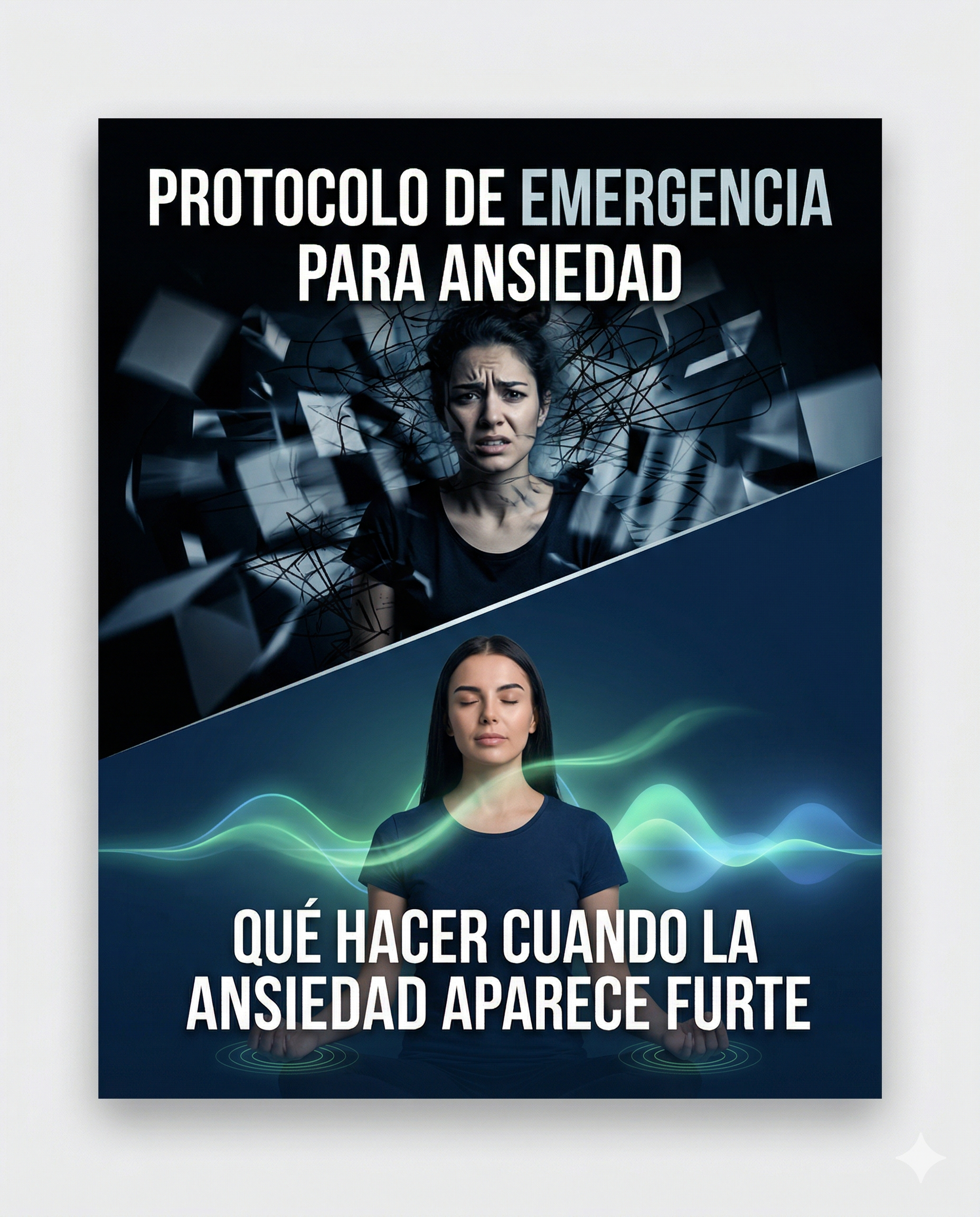 Sistema para calmar la mente y bajar la ansiedad + 4 bonus